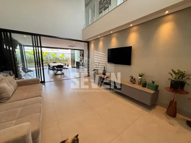 Casa em Condomínio Terras da Fazenda com 4 Suítes e Piscina Aquecida
