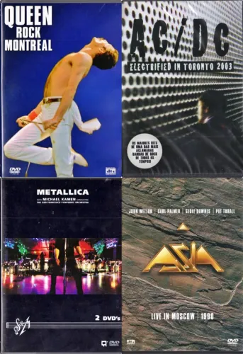 Lote Com 11 Dvds Originais De Shows - Rock | Pop
