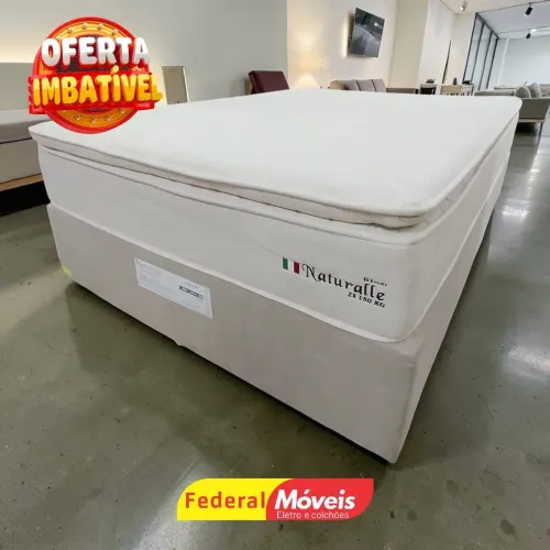 Cama Casal Padrão Box Direto de Fábrica Nova 1,38x1,88 - Entregamos