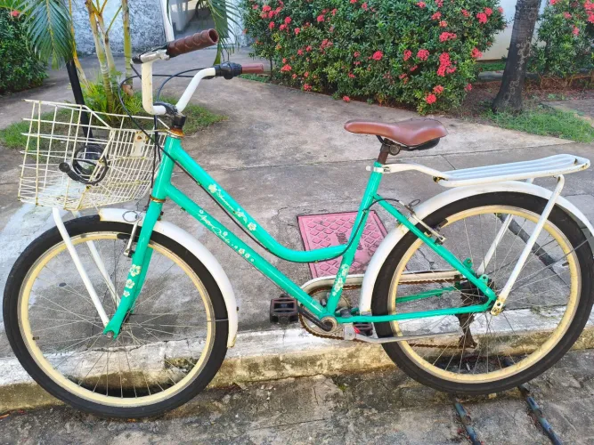 Vendo bicicleta feminina aro 26