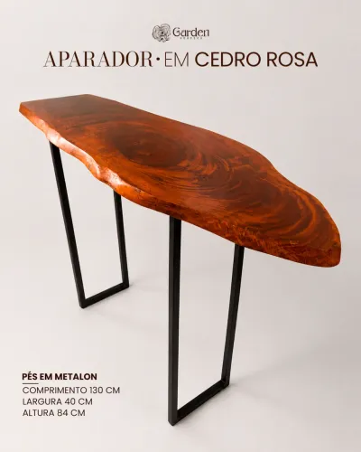 Aparador Cedro Rosa - Orgânico