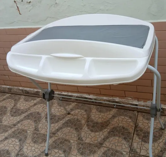 Banheira com trocador 