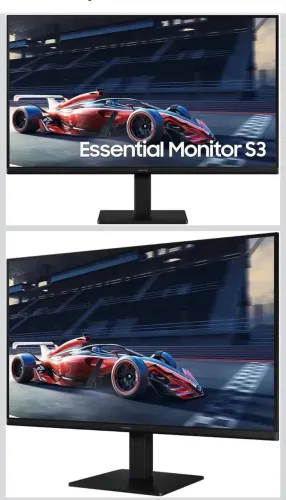 Monitor Gamer Samsung 27" FHD,100 Hz, HDMI, VGA,Preto, S3