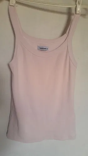 Blusa basics M rosa pastel 