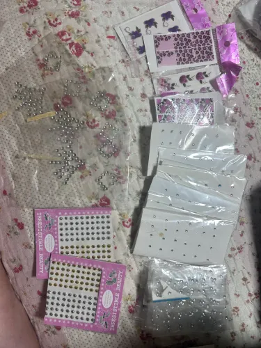 Adesivos de brilho/strass para o corpo ou unhas