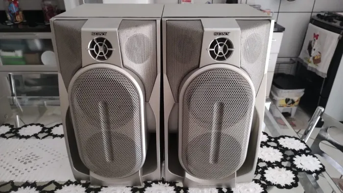 Par de caixas acústicas sony grx 9000 ( usado e antigo )