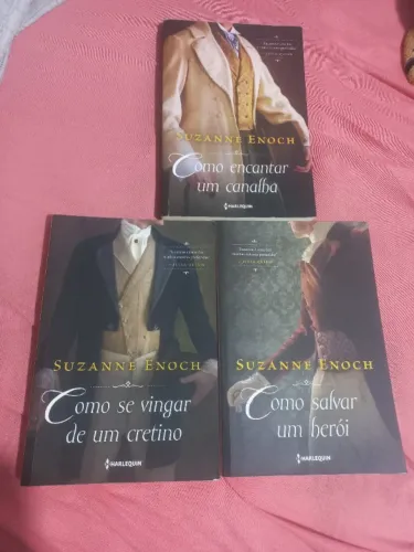 Venda de livros- Trilogia de romance de época