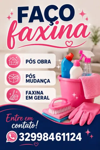 Faço faxina em geral