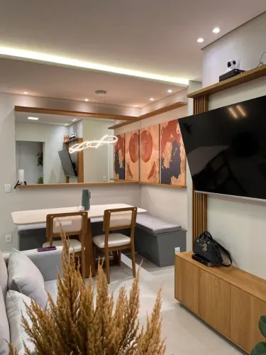Apartamento mobiliado em Alphaville Barueri 50m 1 suite 1 vg 5.000 cond 600