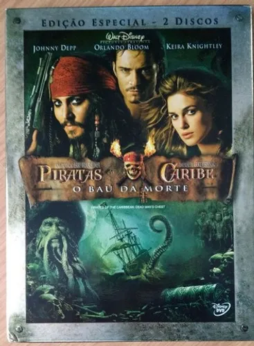 Piratas do Caribe - O Baú da Morte - DVD Duplo