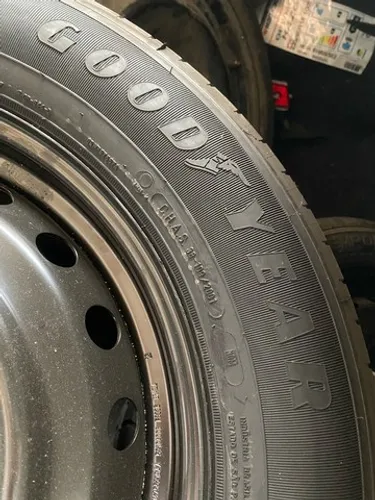 Estepe fino Jeep Compass 165/80/17 pneu Goodyear novo unidade valor mínimo 