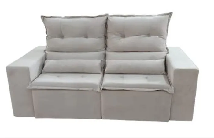 Sala sofá retrátil e reclinavel de 190 cm 