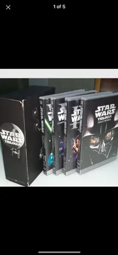 Trilogia dvds star wars