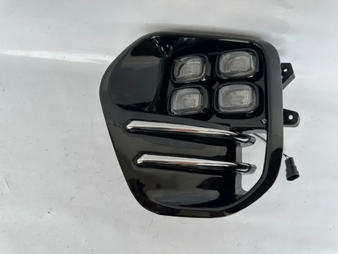 Farol de Milha Led + Grade Esquerda Kia Sportage Ex 2017 2018 2019