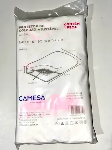 Capa de Colchão Protetor Camesa 