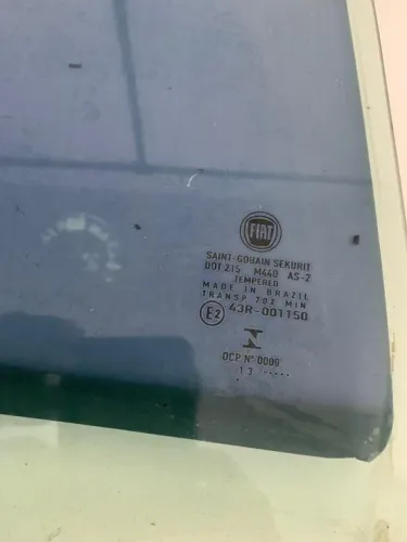 Vidro Porta Traseira Direita Fiat Palio 2016