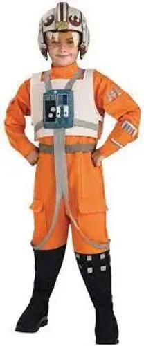 Fantasia de piloto star wars, novíssima, usada 1 vez.