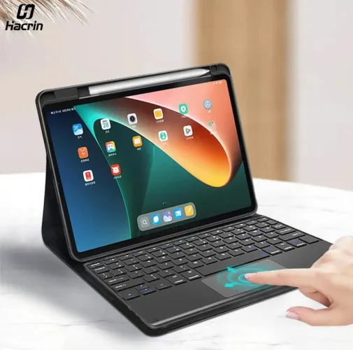 Case + Teclado (Xiaomi Pad 6, 7 / Redmi Pad SE, 2) Ipad 