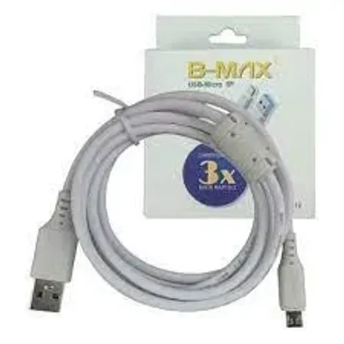 Cabo USB V8 carrega 3x mais rápido