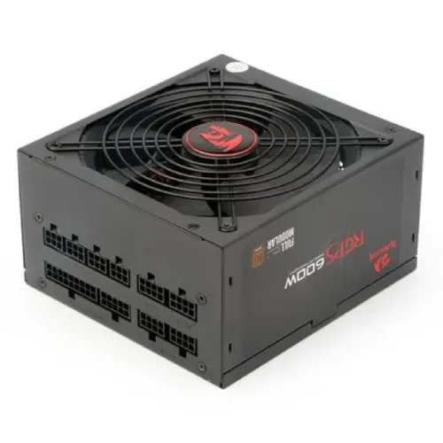 Fonte ATX 600W Real PFC Ativo 80 Plus Bronze Redragon Full Modular - WZetta