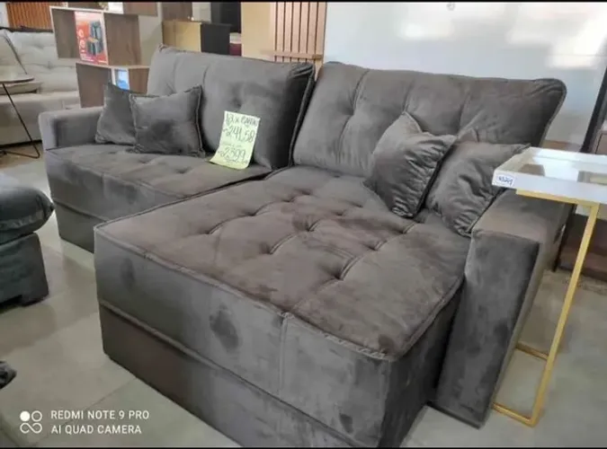 sofa cama molas ensacadas  belim (pronto entrega)
