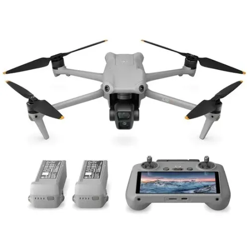 Drone DJI Air 3 Fly More Combo 4K + Controle DJI RC 2 - Novo lacrado!
