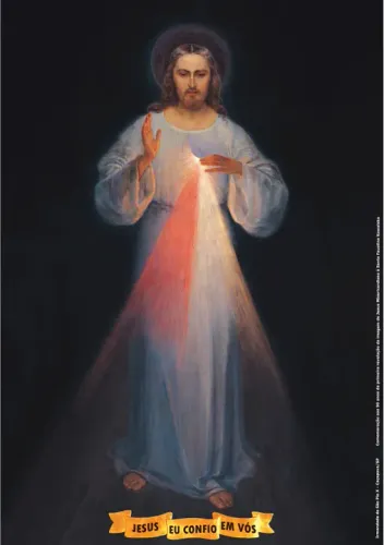 Pôster Jesus Misericordioso 42 X 29,7cm