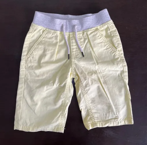Shorts Infantil - Amarelo