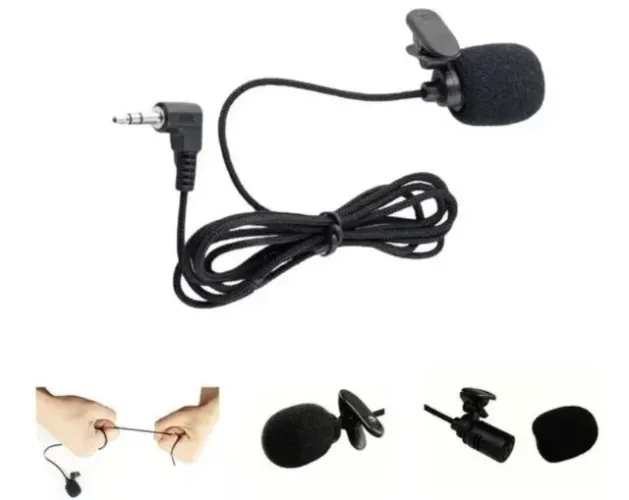 Microfone De Lapela P/ Palestras 3,5mm  Arduino Automação Robotica COD-AP63 