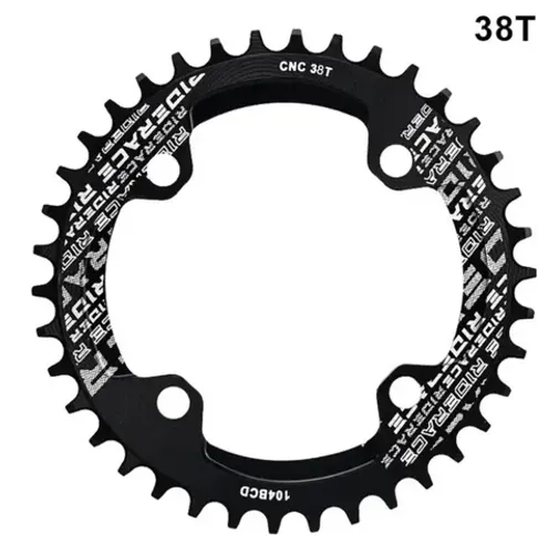 Coroa única Narrow Wide BCD104 de 38T