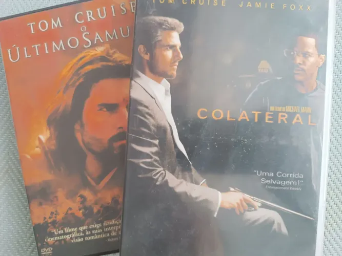 2 dvds filmes: Colateral e O Último Samurai 