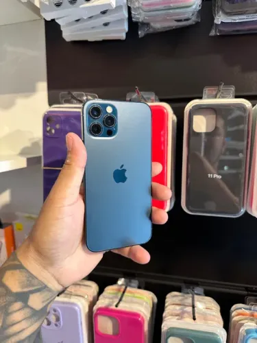 ? IPhone 12 Pro 128gb Azul / impecável / Seminovo 