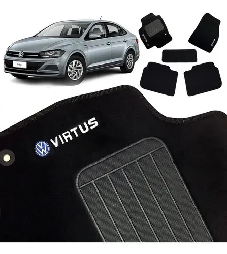 Tapete Carpete para VW Virtus - Personalizado