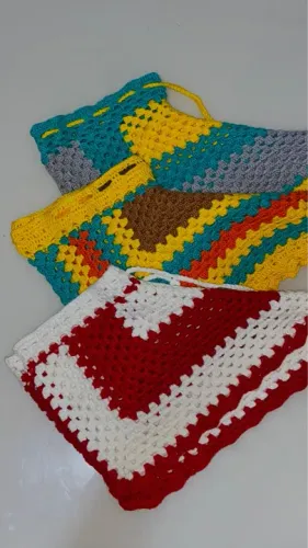 Vendo Shorts de Crochê Tamanho GG