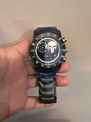 Relógio Bvlgari Caveira