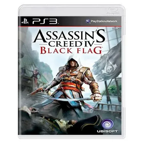 Assassin's Creed IV Mídia Física Black Flag Semi Novo PS3