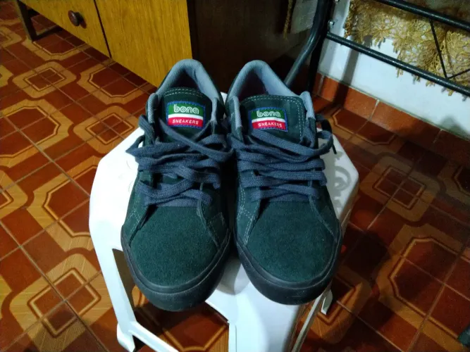 Tênis Bona Sneakers - Verde Exercito (Novo) N.38