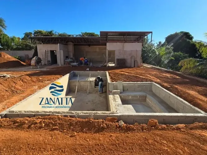 Piscina de Vinil (Material Civil e Hidráulico INCLUSO)