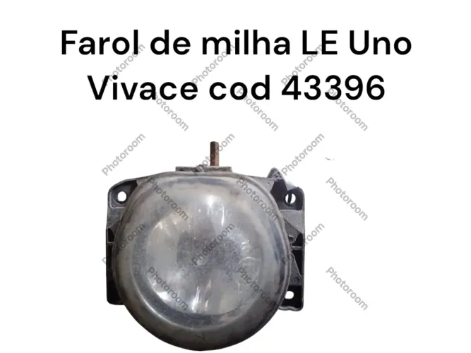 Farol De Milha Lado Esquerdo Uno Vivace Cod 43396