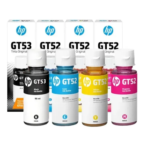 Refil de Tinta Original HP GT52 e GT53 em Heliópolis - Belford Roxo/RJ