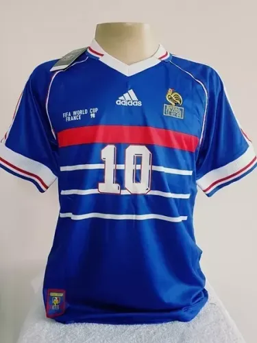 Camisa França Seleção Copa do Mundo Personalizada Raridade Peça Única