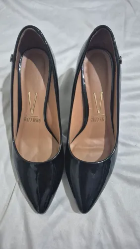 Sapato social vizzano verniz Preto 36