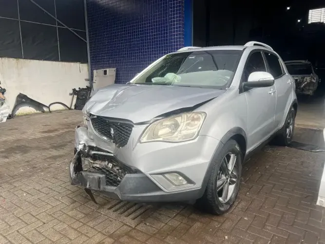 Sucata ssangyong korando 2.0 16v diesel 2012 - retirada de peças