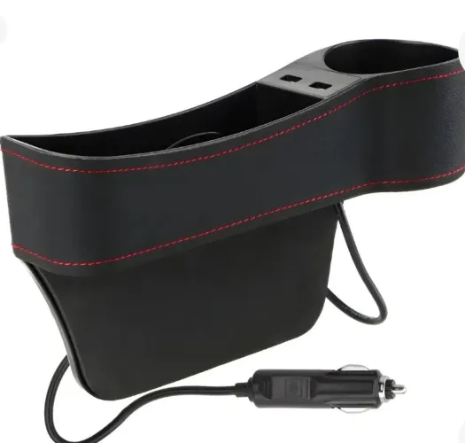 Acessório carro porta copos com usb