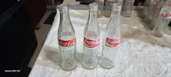 Garrafas de Coca-Cola antigas valor unitario