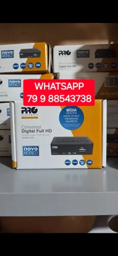 CONVERSOR DIGITAL CANAIS TELEVISÃO