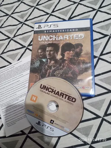 Uncharted Coleção Legado dos Ladrões PS5 faço Olx pay