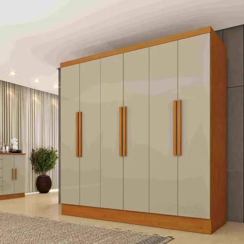 Guarda-Roupa Moderno 6 Portas com Design Elegante!! Sr6o