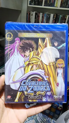 Blu-ray Os Cavaleiros Do Zodíaco Ômega 2 Temporada Volume 2 Lacrado