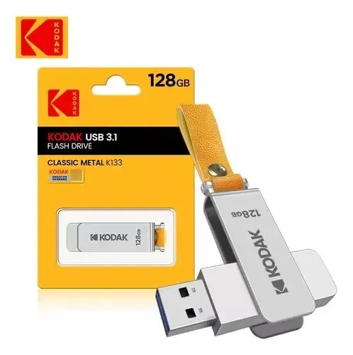 Pen Drive Kodak 128gb - Metal USB3.1